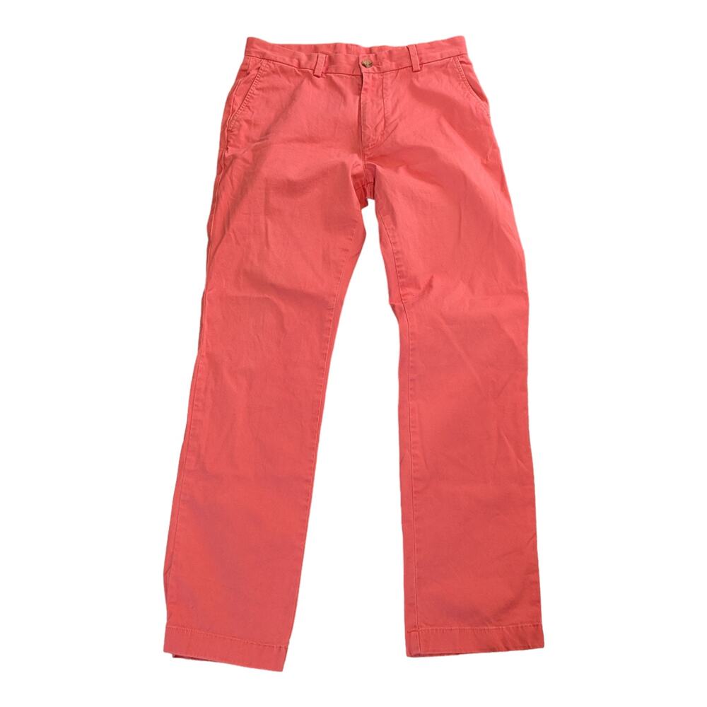 Vineyard Vines Coral Breaker Pants - Mens 30x32 - Preowned